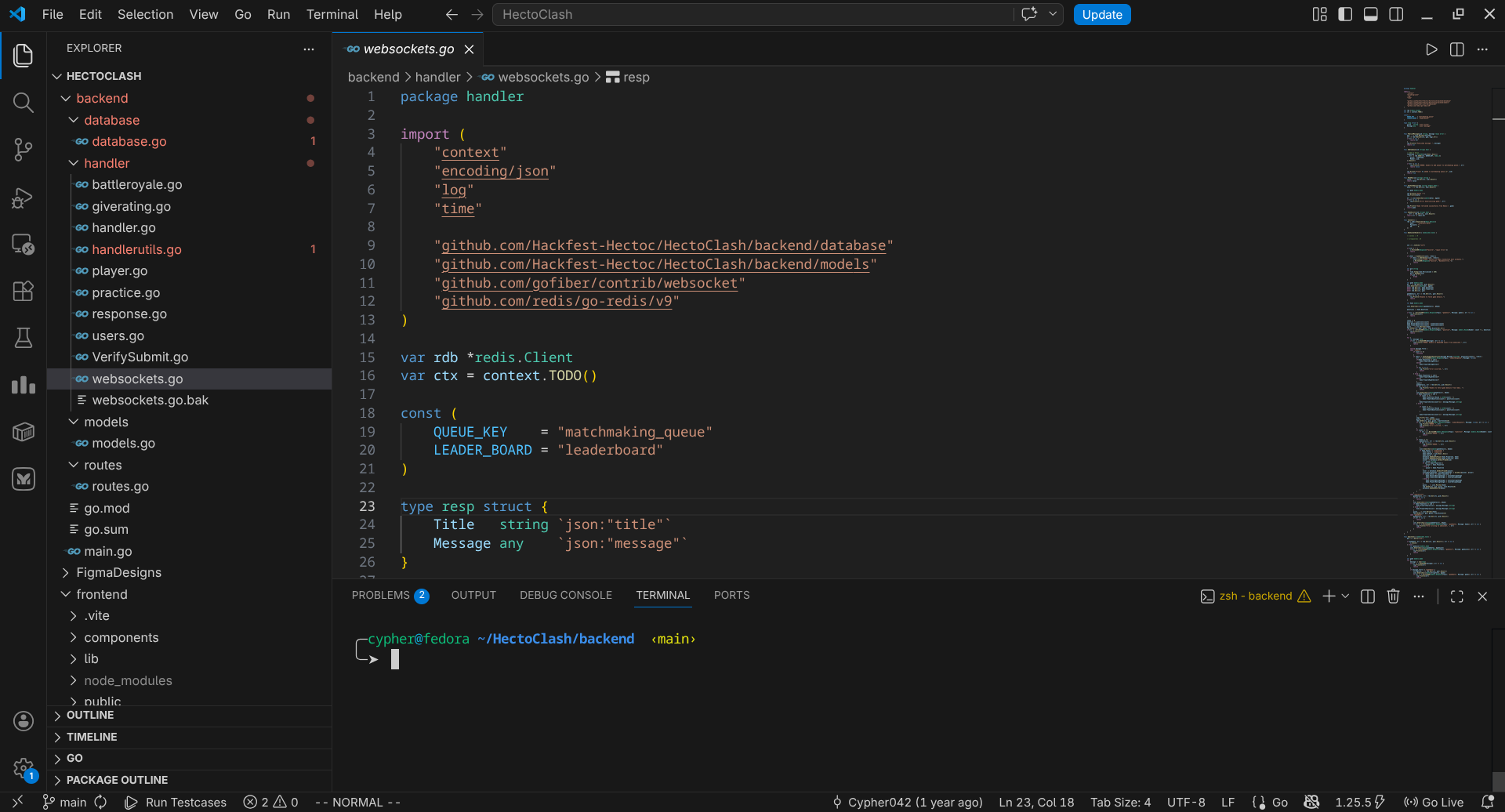 VSCode screenshot